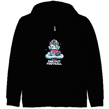 Discover Sport American Football I Suck at Fantasy Football Unicorns Rainbow Loser 2 2 Zip Hoodies