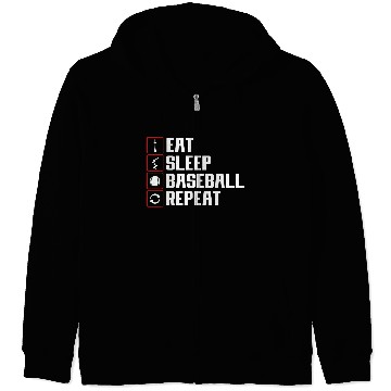 Discover Sport Baseball Pitcher Baseball Player Baseball Coachs Funny Zip Hoodies