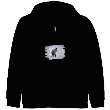 Discover Elkhound Pet Grey Zip Hoodies