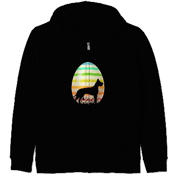 Discover Great Dane Pet Funny Easter Egg Lover vintages Style Great Dane Dog Easter Zip Hoodies