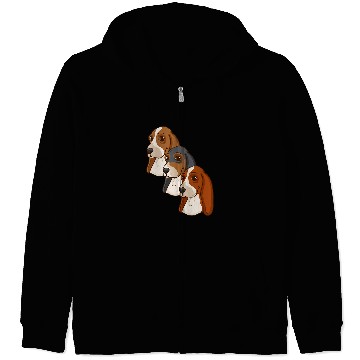Discover Basset Hound Pet 666 Zip Hoodies