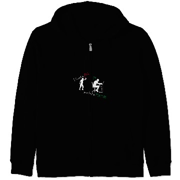 Discover Fun programmer computer science for IT and technicians Zip Hoodies
