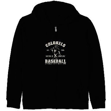 Discover Sport Baseball vintages Louisville Kentucky Baseball Colonels Zip Hoodies
