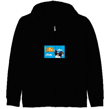 Discover Papillon Pet 8Bit Game Over Zip Hoodies