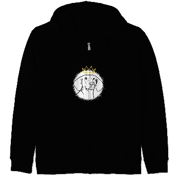 Discover Coonhound Pet Treeing Walker Coonhound with Crown Zip Hoodies