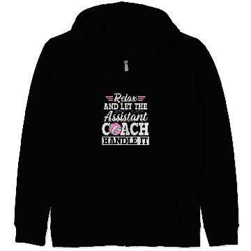 Discover Sport Volleyball Coaching Volleyball Design for a Assistant Volleyball coach Zip Hoodies