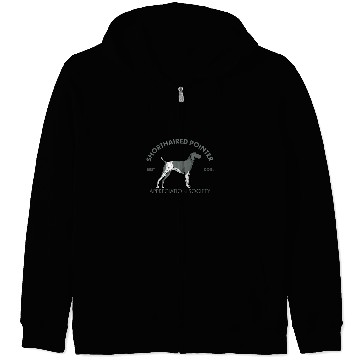 Discover German Shorthaired Pet Appreciation Society Zip Hoodies