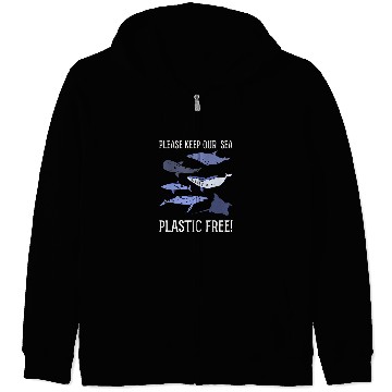 Discover Save Ocean And Marine Life Conservation Biologist Zip Hoodies