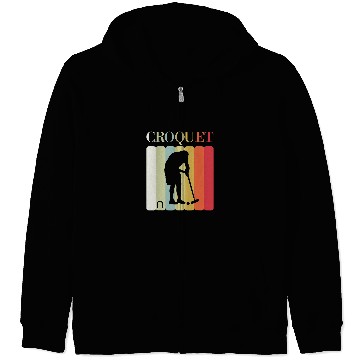 Discover Sport Croquet mens croquet Zip Hoodies