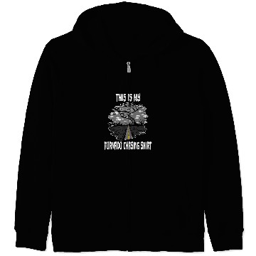 Discover This Is My Tornado Chasing Meteorologist Hurricane Zip Hoodies