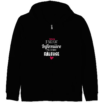 Discover Gift Idea for nurses Racker Humour Zip Hoodies