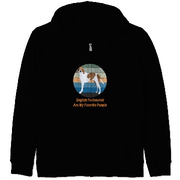 Discover Foxhound Pet dog 2 Zip Hoodies