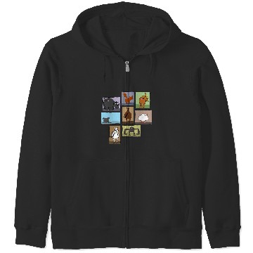 Discover Butts Butts Butts Bob's Burgers Zip Hoodies