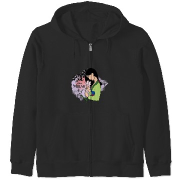 Discover Disney Princess - Mulan Cherry Blossoms Zip Hoodies