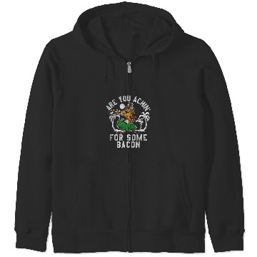 Discover Disney The Lion King Timon Achin Bacon Distresse Zip Hoodies