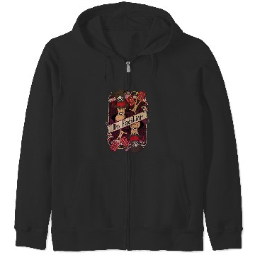 Discover Disneyss Princess And The Frog Facilier Playing Card Zip Hoodies
