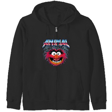 Discover Disneyss The Muppets Animal Rock Zip Hoodies