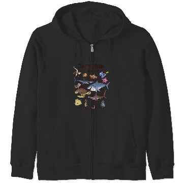 Discover Disneyss Pixars Finding Nemo Fish Guide Zip Hoodies