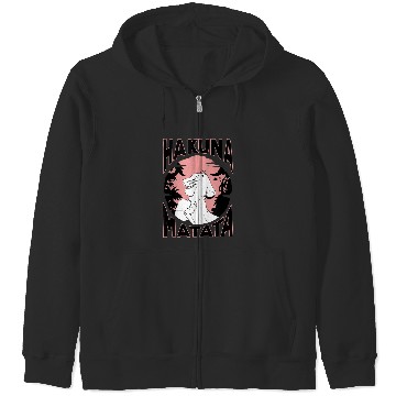 Discover Disneyss The Lion King Hakuna Matata Sunset Simba Zip Hoodies