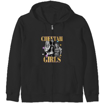 Discover Disney The Cheetah Girls Main Cast Group Shot Zip Hoodies