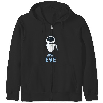 Discover Disney Pixar Wall-E His Eve Couples Zip Hoodies