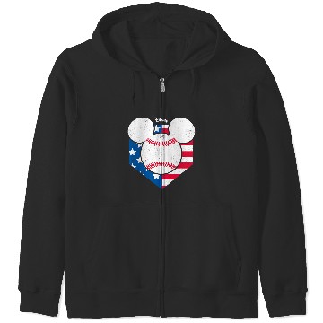 Discover Disney - Mickey Baseball Diamond Zip Hoodies