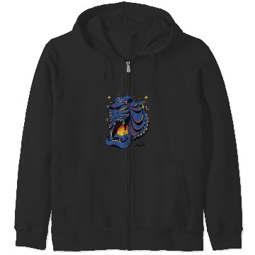 Discover Disney Aladdin Rajah Tiger Head Cave Zip Hoodies
