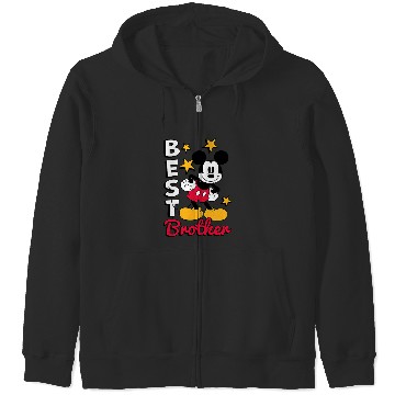 Discover Disney - Mickey Best Brother Zip Hoodies