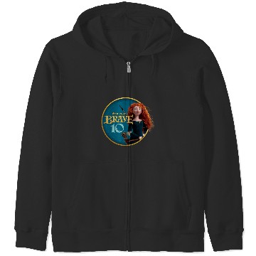 Discover Disney Princess Merida Brave 10th Anniversary Zip Hoodies