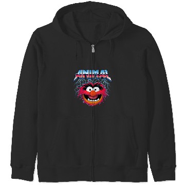 Discover Disney - The Muppets Animal Rock Zip Hoodies