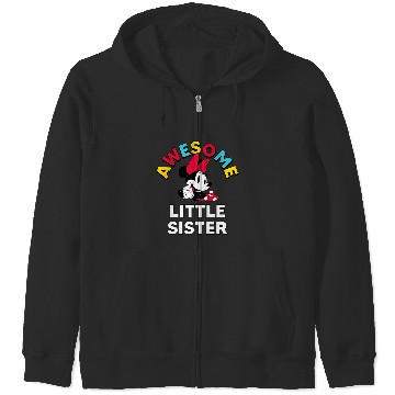 Discover Disney - Awesome Little Sister Zip Hoodies