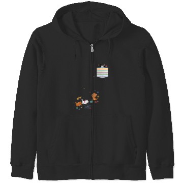 Discover Disney The Aristocats Movie Kittens Pocket Zip Hoodies