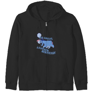 Discover Disney Winnie The Pooh Eeyore Oh Great Another Birthday Zip Hoodies