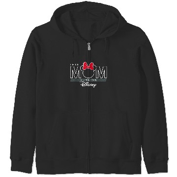 Discover Disney Minnie Mouse This Mom Runs on Disney T-Sh Zip Hoodies