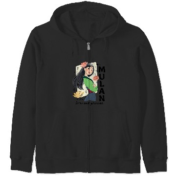 Discover Disney Princess - Mulan Hero And Princess Zip Hoodies