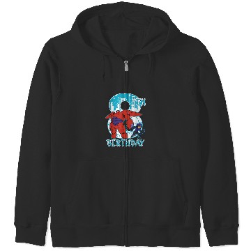 Discover Disney Big Hero 6 Baymax Hiro 8th Birthday Graph Zip Hoodies