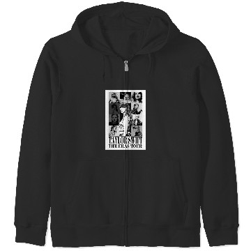 Discover eras tour black and white Zip Hoodies