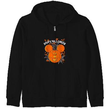 Discover Disney Mickey & Friends Mickey Pumpkin Happy Halloween Zip Hoodies