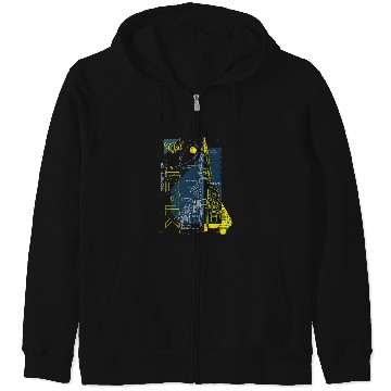 Discover Disney Pixar Lightyear XL-01 Property Of Star Command Poster Zip Hoodies