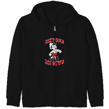 Discover Disney Pinocchio Can't Hold Me Down  Portrait Zip Hoodies