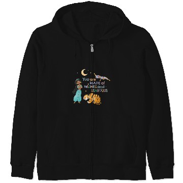 Discover Disney Aladdin Jasmine You Are Made Of Wishes And Stardust Zip Hoodies