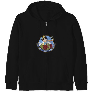 Discover Disney Pinocchio Jiminy Cricket Branching Out Zip Hoodies