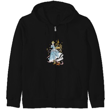 Discover Disney Princess - Cinde Collage Zip Hoodies