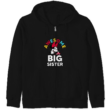 Discover Disney - Awesome Big Sister Zip Hoodies