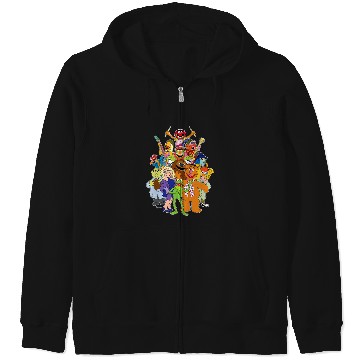Discover Disney - The Muppets Group Zip Hoodies