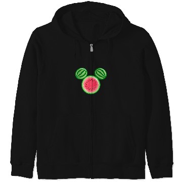 Discover Disney Mickey Friends Mickey Watermelon Ears Zip Hoodies