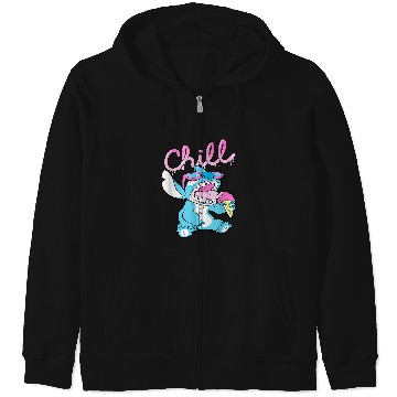 Discover Disney Lilo and Stitch Neon Ice Cream Chill Drip Zip Hoodies