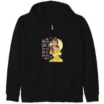 Discover Disney Princess - Never Judge A Book By Its Cover Zip Hoodies