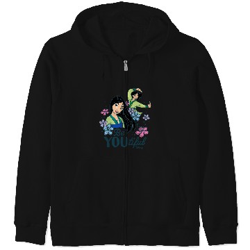 Discover Disney Princess - Be Youtiful Mulan Zip Hoodies