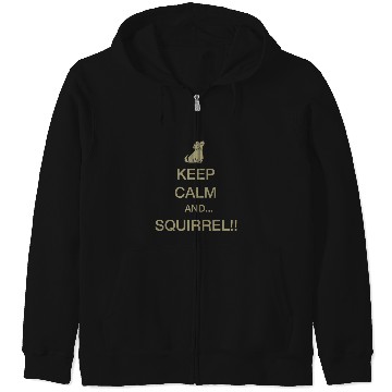Discover Disney Pixar Up Keep Calm And… Squirrel!! Dug Zip Hoodies